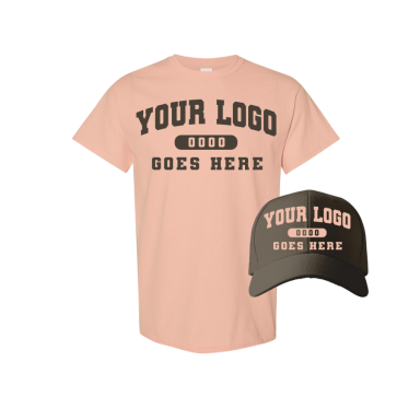 Combo GJK004 Brown / Dusty Rose Tee